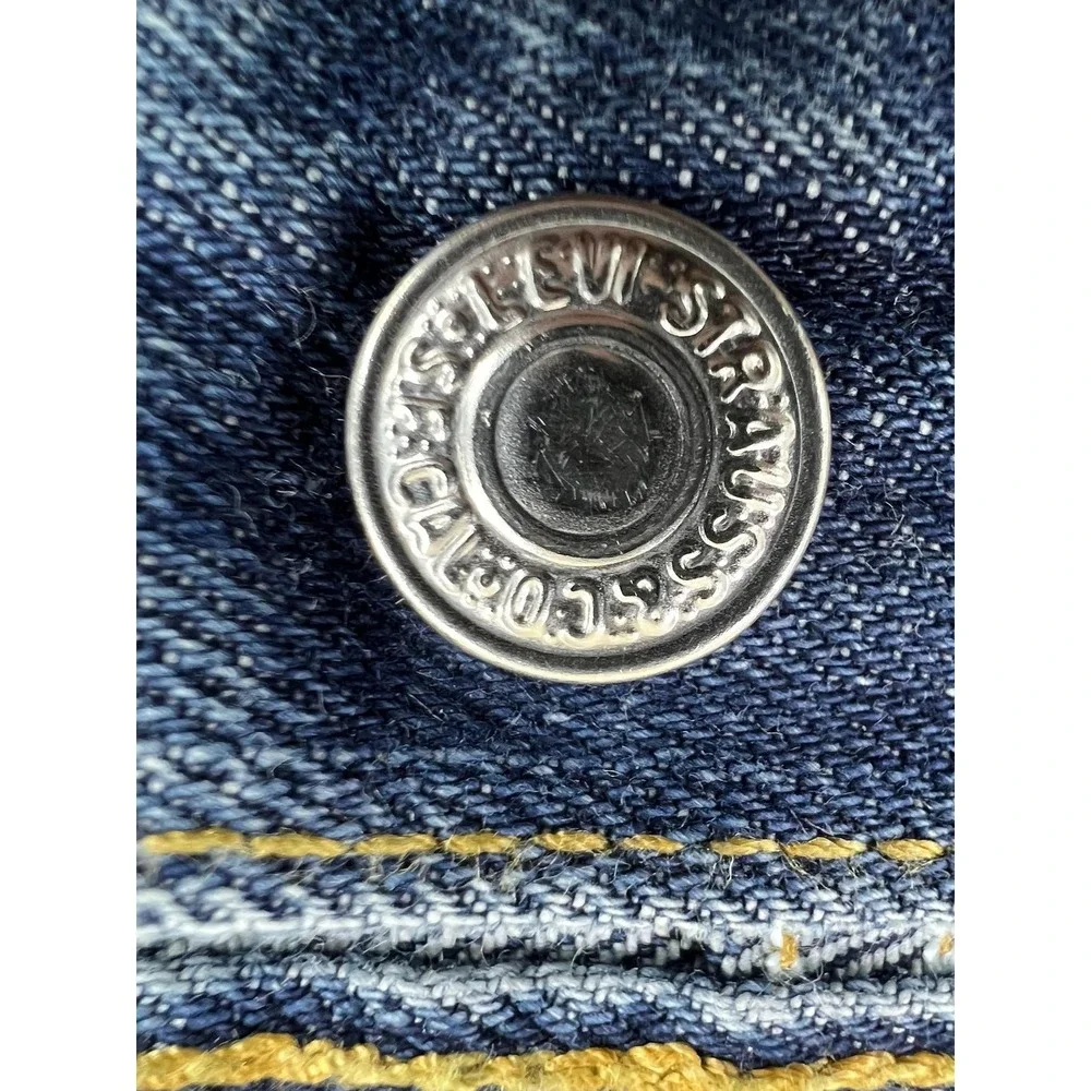 Levis 550 Jeans Mens 36x30 Blue Relaxed Tapered 100% Cotton Denim Med Wash Y2K